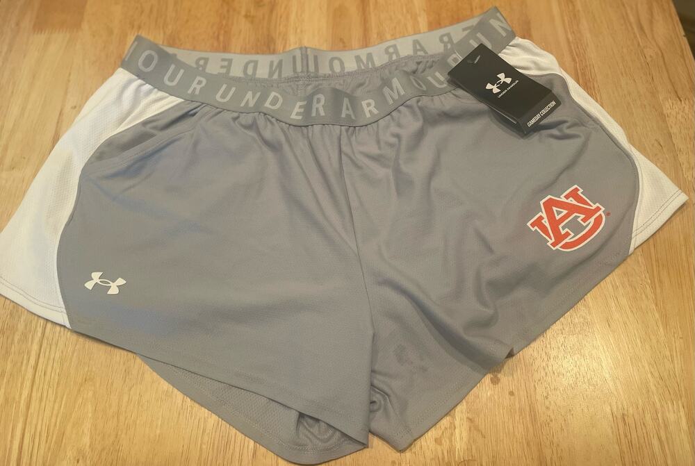 UnderArmour Auburn University Running Play Up Shorts, 2XL, B80, NWT, $25